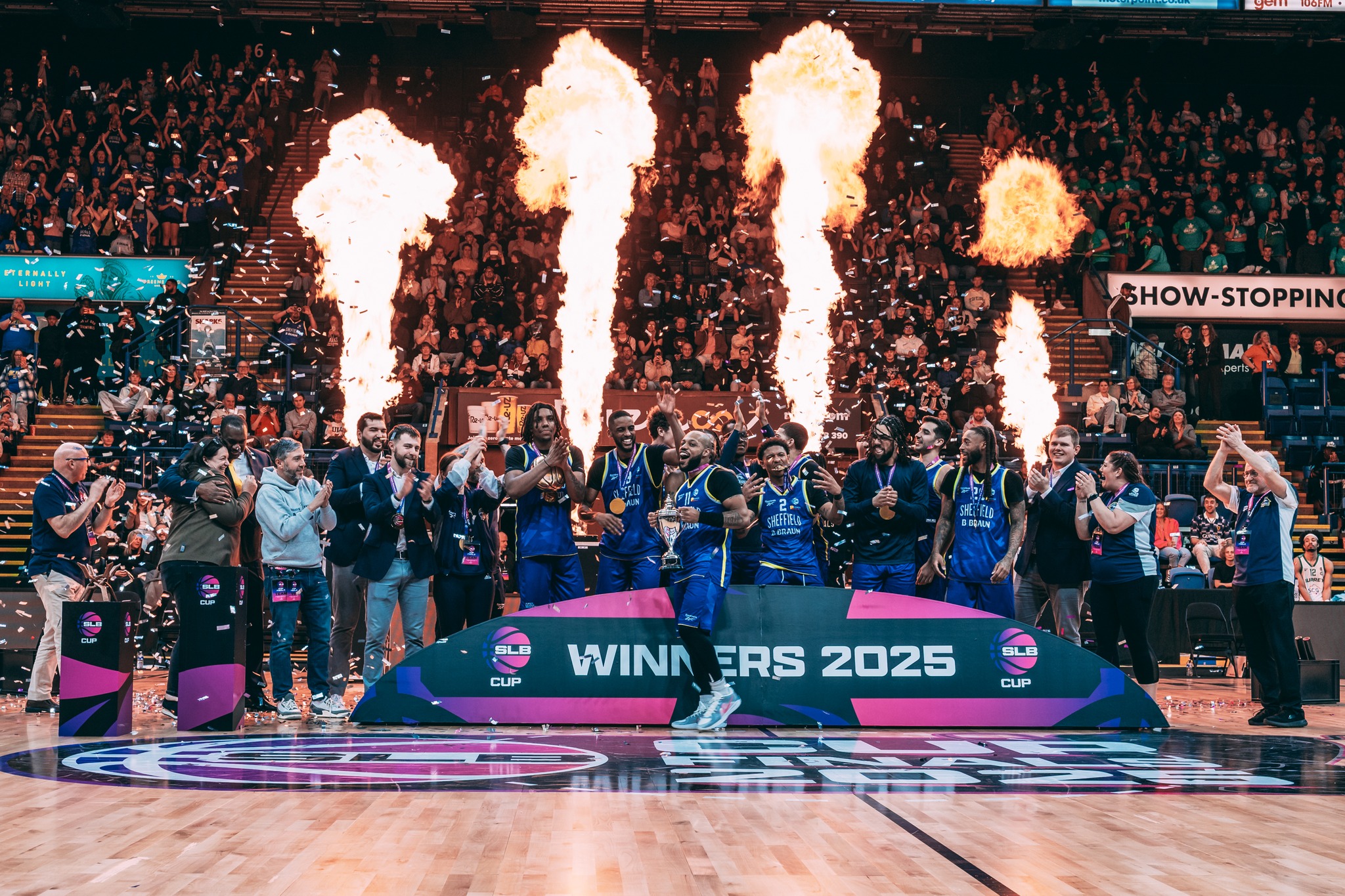 B. Braun Sheffield Sharks cup winners